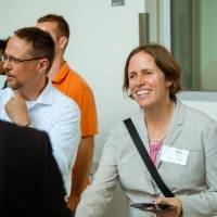 Guests at the Engineering Design Project Preview Event